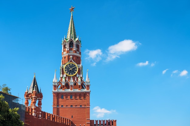 Spasskaya Tower of Moscow Kremlin