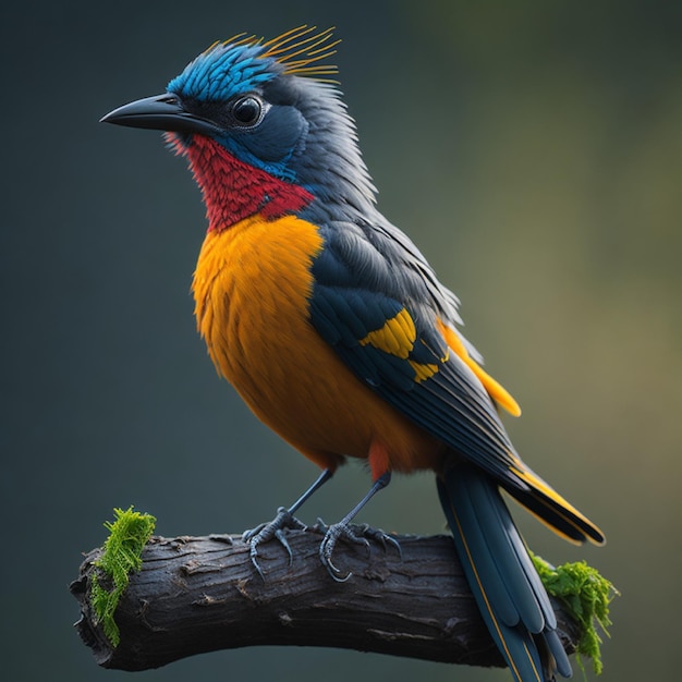 Specjalne kolorowe zdjęcia ptaków do druku dla miłośników ptaków i projektantów