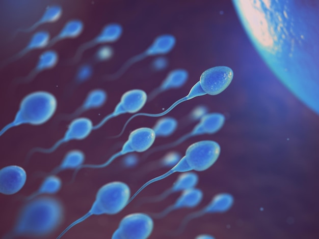 Sperma i komórka jajowa pod mikroskopem Podstawy naukowe