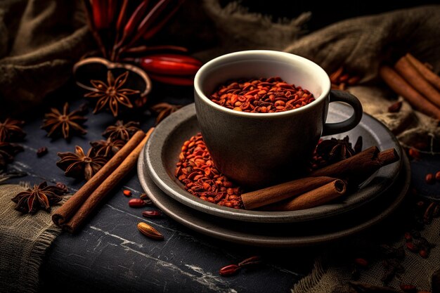 Spicy Cinnamon Coffee