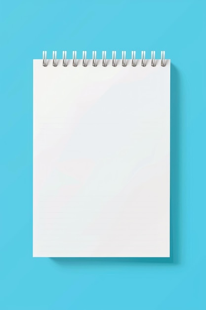 SpiralBound Notebook na kolorze Powierzchnia w świetle dziennym