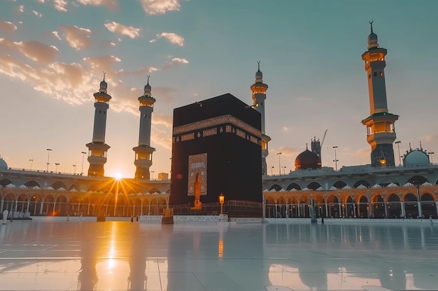 Spokojność w Mekce spokojny wgląd w duchową esencję najświętszego islamskiego miejsca docelowego