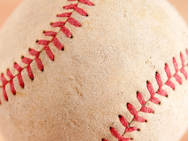 Sprzęt sportowy stara tekstura tło baseball