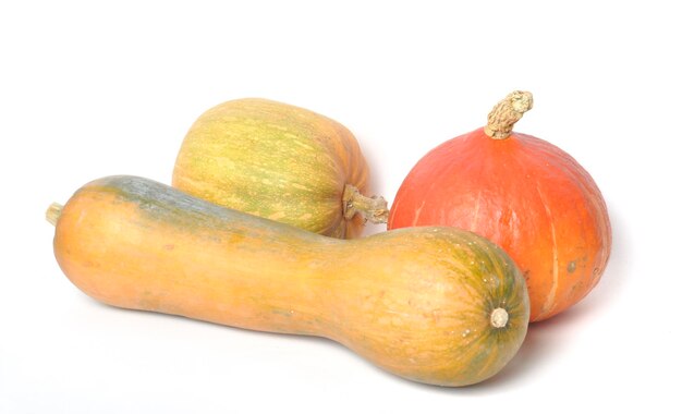 Zdjęcie squash na białym tle