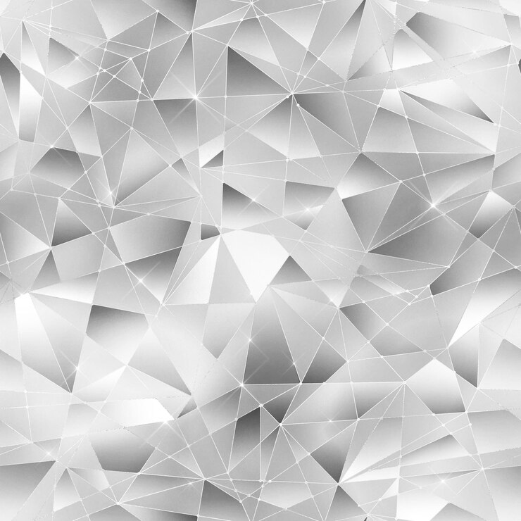 Zdjęcie srebrne geometryczne abstrakcyjne tło