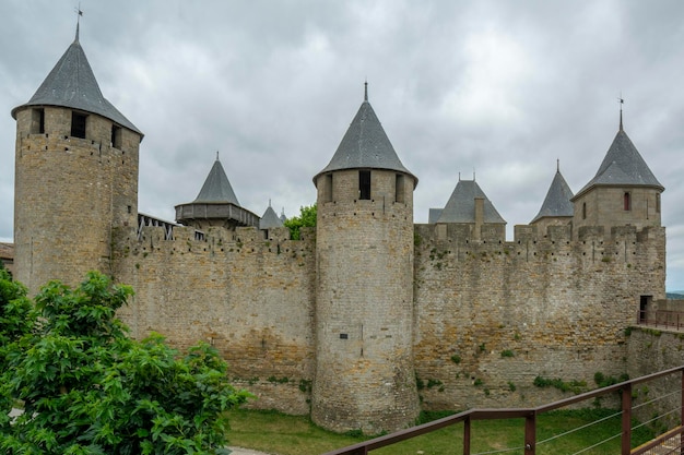 Średniowieczny Zamek W Carcassonne