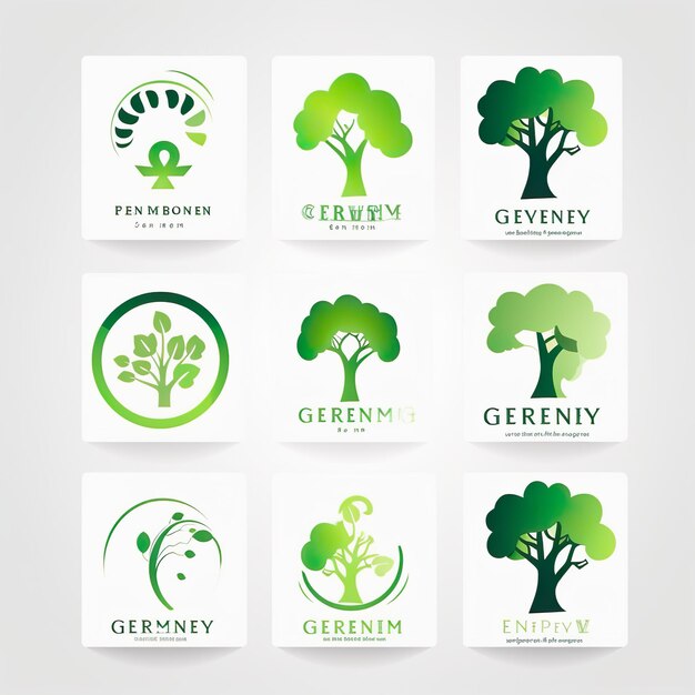 Zdjęcie Środowisko dnia ziemi i koncepcja ekologiczna z widokiem z góry tylko na obraz pomysłów na logo