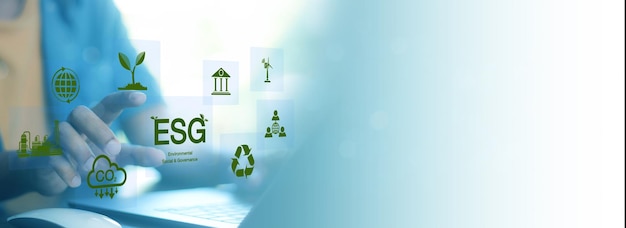 Środowisko ESG zarządzanie społeczne inwestycje koncepcja biznesowa koncepcja strategii inwestycji biznesowej