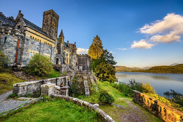 St Conans Kirk Znajduje Się W Loch Awe W Szkocji