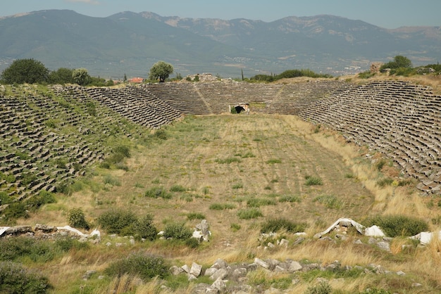 Stadion starożytnego miasta Afrodyzji w Aydin Turkiye