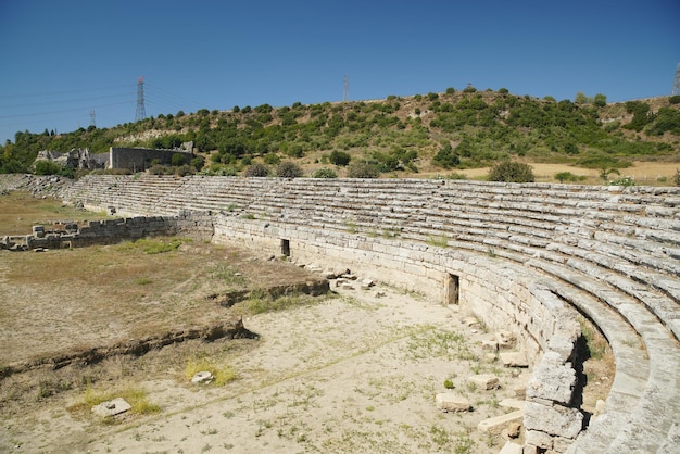 Stadion starożytnego miasta Perge w Antalyi Turkiye