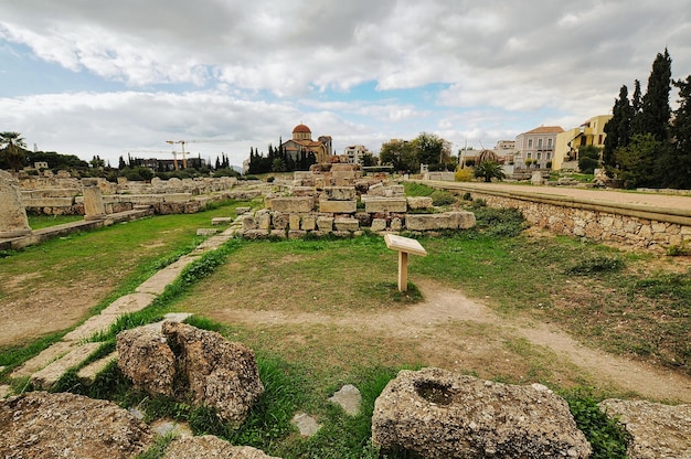 Stanowisko Archeologiczne Keramejkos W Atenach Grecja