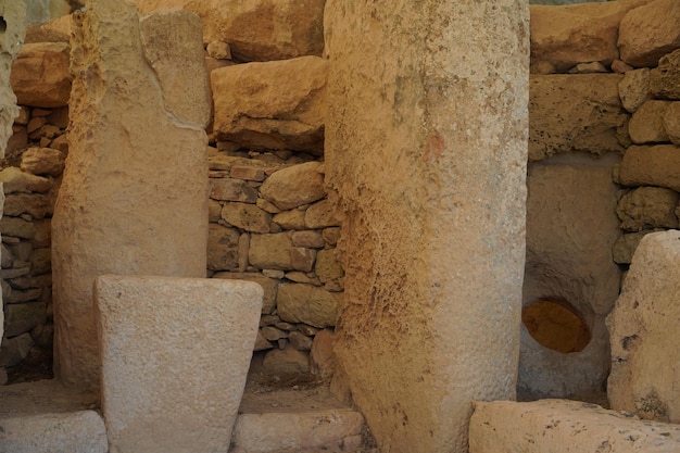 Stanowisko archeologiczne megalitycznej świątyni na Malcie