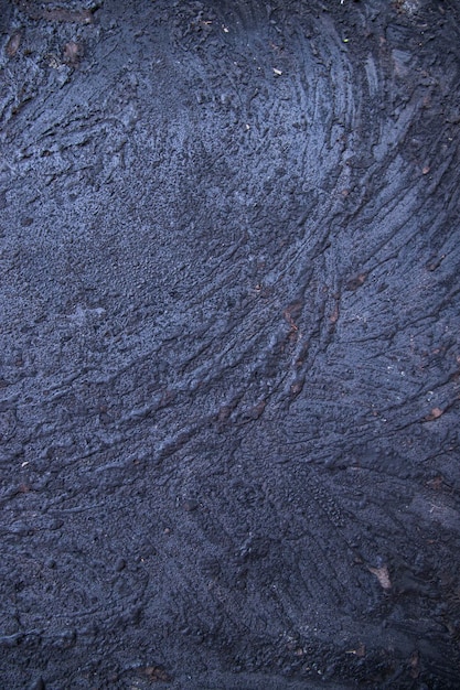 Stara metalowa powierzchnia pokryta czarnym jesionem abstrakcyjna tekstura tła