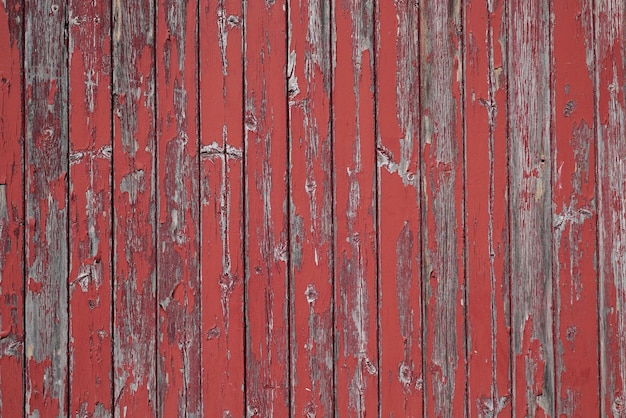 Stare czerwone starożytne tekstury powierzchni drewniane rocznika ściany tapety drzwi tło