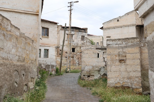 Stare domy w mieście Avanos Turcja