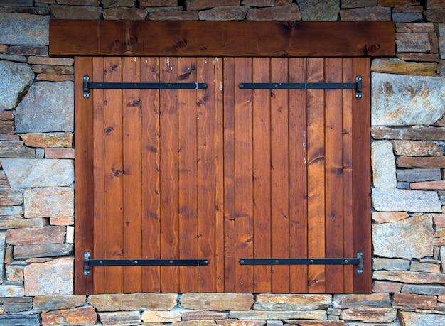Zdjęcie stare drewniane drzwi