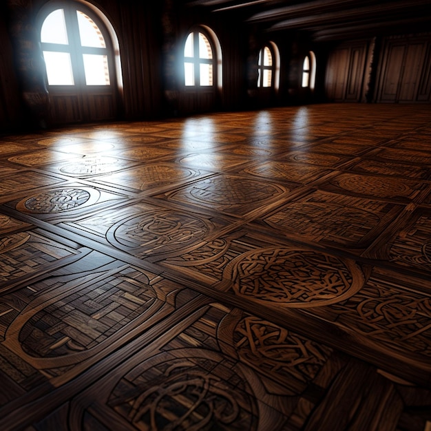 Stare drewniane podłogi