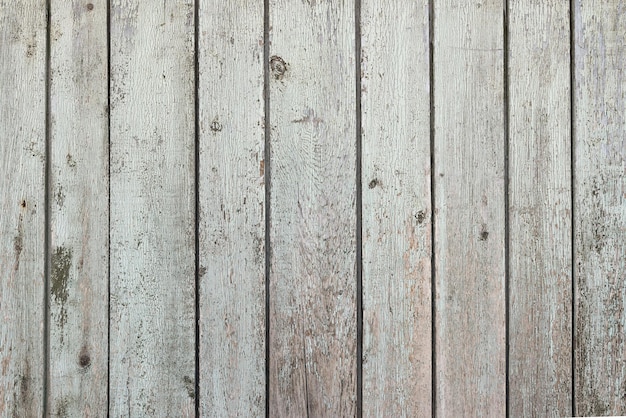 Stare drewniane tło z łuszczącą się pękniętą farbą