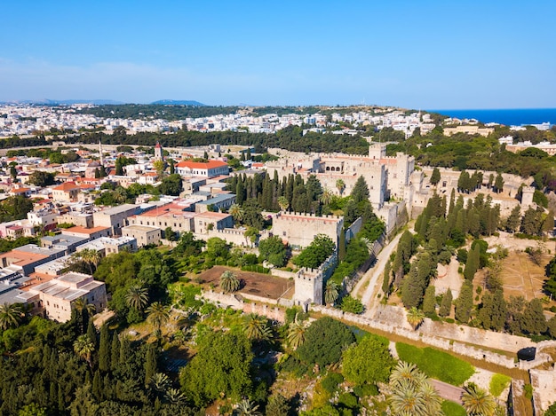 Stare miasto Rodos w Grecji