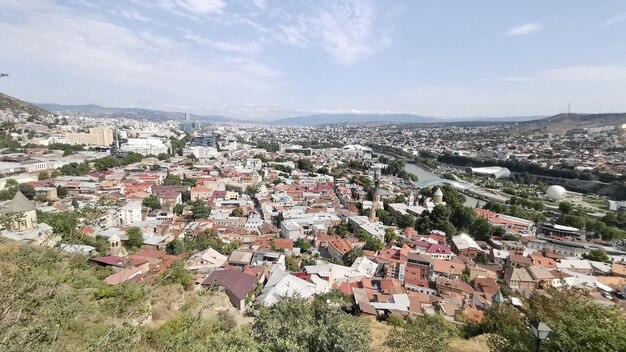 Zdjęcie stare miasto tbilisi