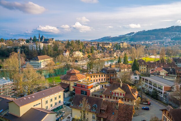 Stare Miasto w Bernie, stolica Szwajcarii w Europie