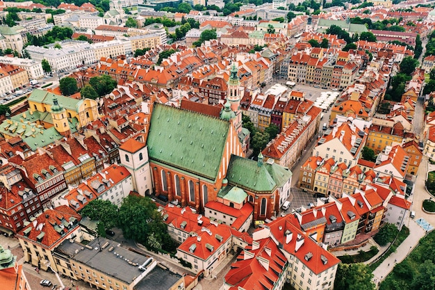 Zdjęcie stare miasto w warszawie