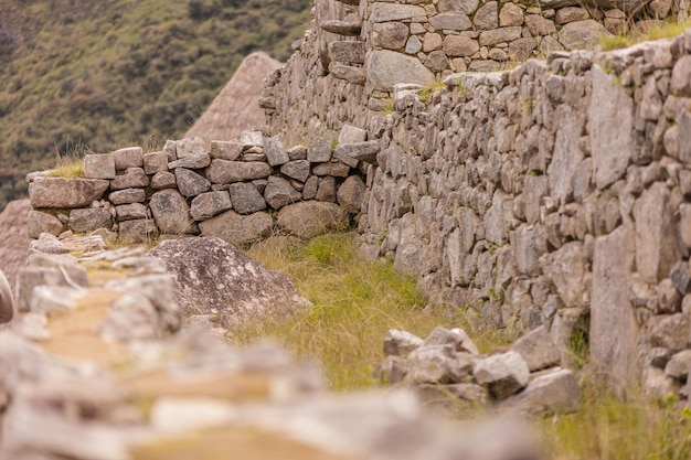 Stare ruiny Machu Picchu