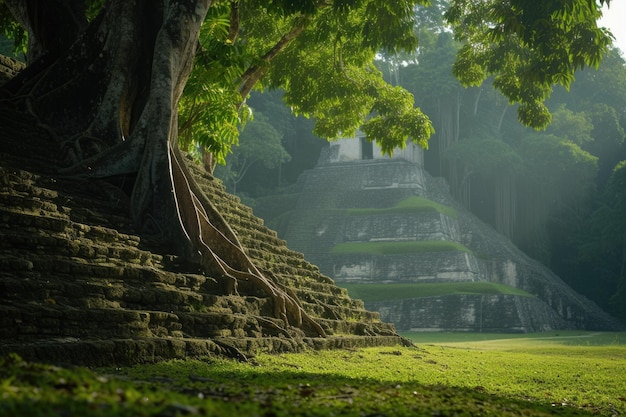 Starożytna cywilizacja Majów i hipnotyzująca architektura w sercu dżungli wizualna podróż przez mistykę przedkolumbijskiego dziedzictwa i monumentalnych ruin