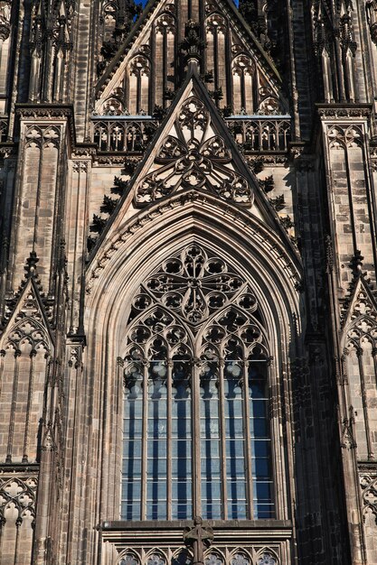 Starożytna katedra w Kolonii w Niemczech