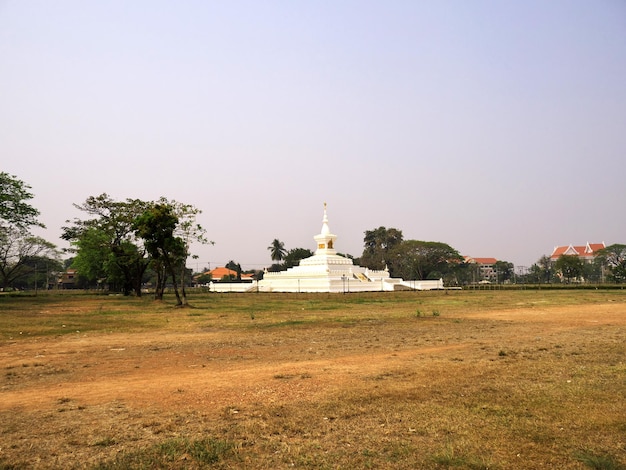 Starożytna stupa w Vientiane Laos