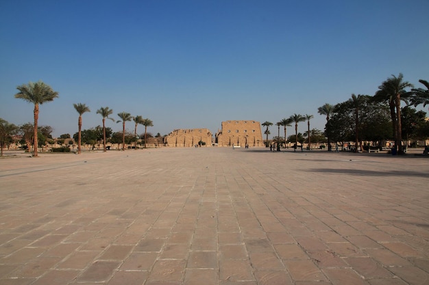 Starożytna świątynia Karnak w Luksorze w Egipcie