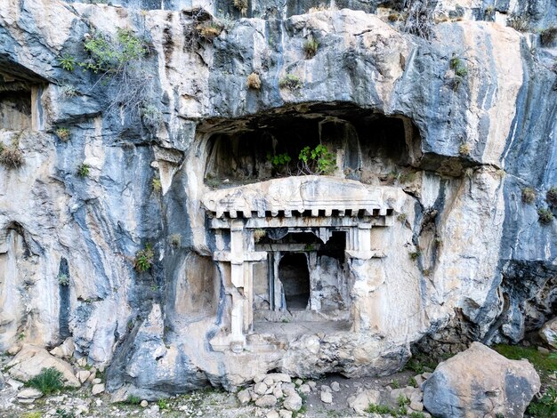 Starożytne miasto Pinara Fethiye Turcja