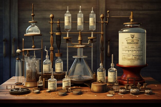 Starożytne narzędzia farmaceutyczne, w tym Generative ai