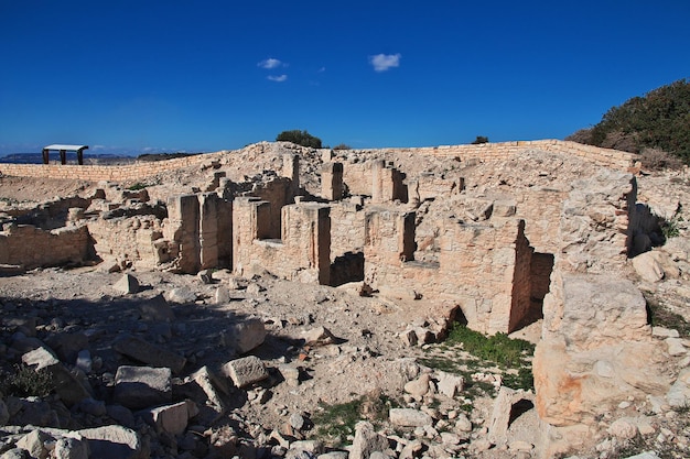 Starożytne ruiny Kourion Cypr