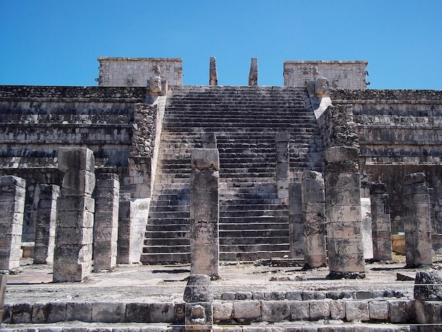 Starożytne ruiny Majów Chichen Itza Jukatan Meksyk