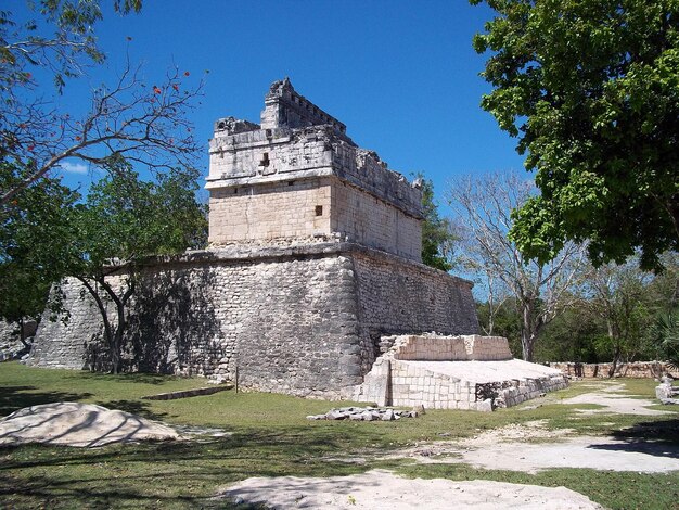 Starożytne ruiny Majów Chichen Itza Jukatan Meksyk