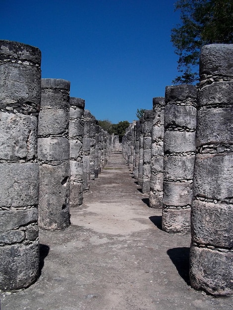 Starożytne ruiny Majów Chichen Itza Jukatan Meksyk