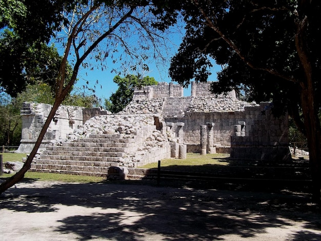 Starożytne ruiny Majów Chichen Itza Jukatan Meksyk
