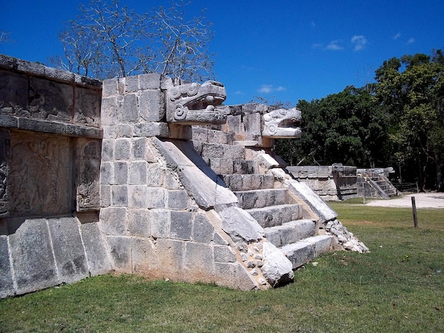 Starożytne ruiny Majów Chichen Itza Jukatan Meksyk