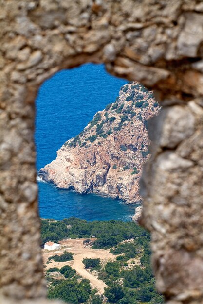 Starożytne Ruiny Na Wyspie Rodos W Grecji