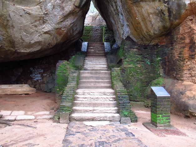 Starożytne ruiny Sigiriya na Sri Lance