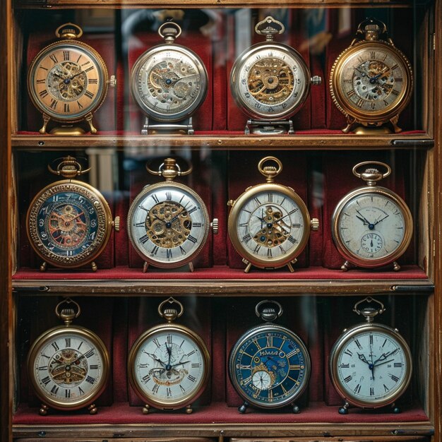Starożytne zegarki kieszonkowe