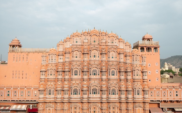 Starożytny pałac Havahal znajduje się w Jaipur w Indiach.