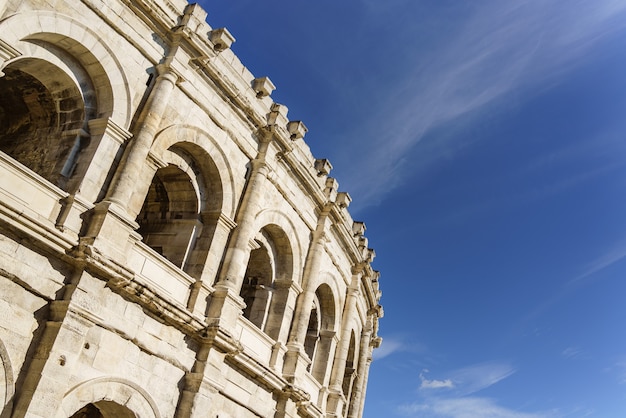 Starożytny Rzymski Amfiteatr W Nimes We Francji