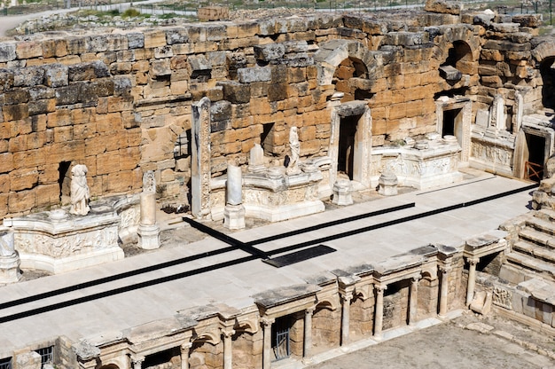 Zdjęcie starożytny teatr w hierapolis