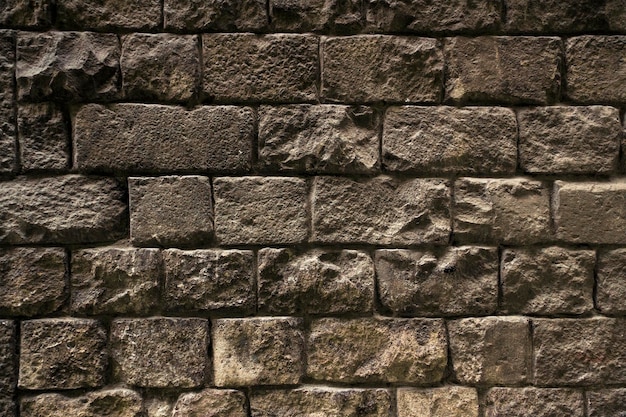 Stary brązowy starożytny tekstury ścian. Retro tło