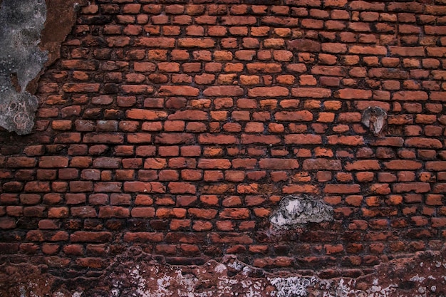 Stary budynek historyczny ceglany mur grunge wzór tekstury może służyć jako tapeta tła