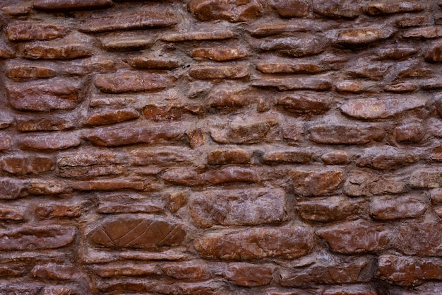 Zdjęcie stary ceglany mur grunge ceglany mur w tle
