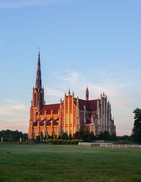 Zdjęcie stary gotycki kościół